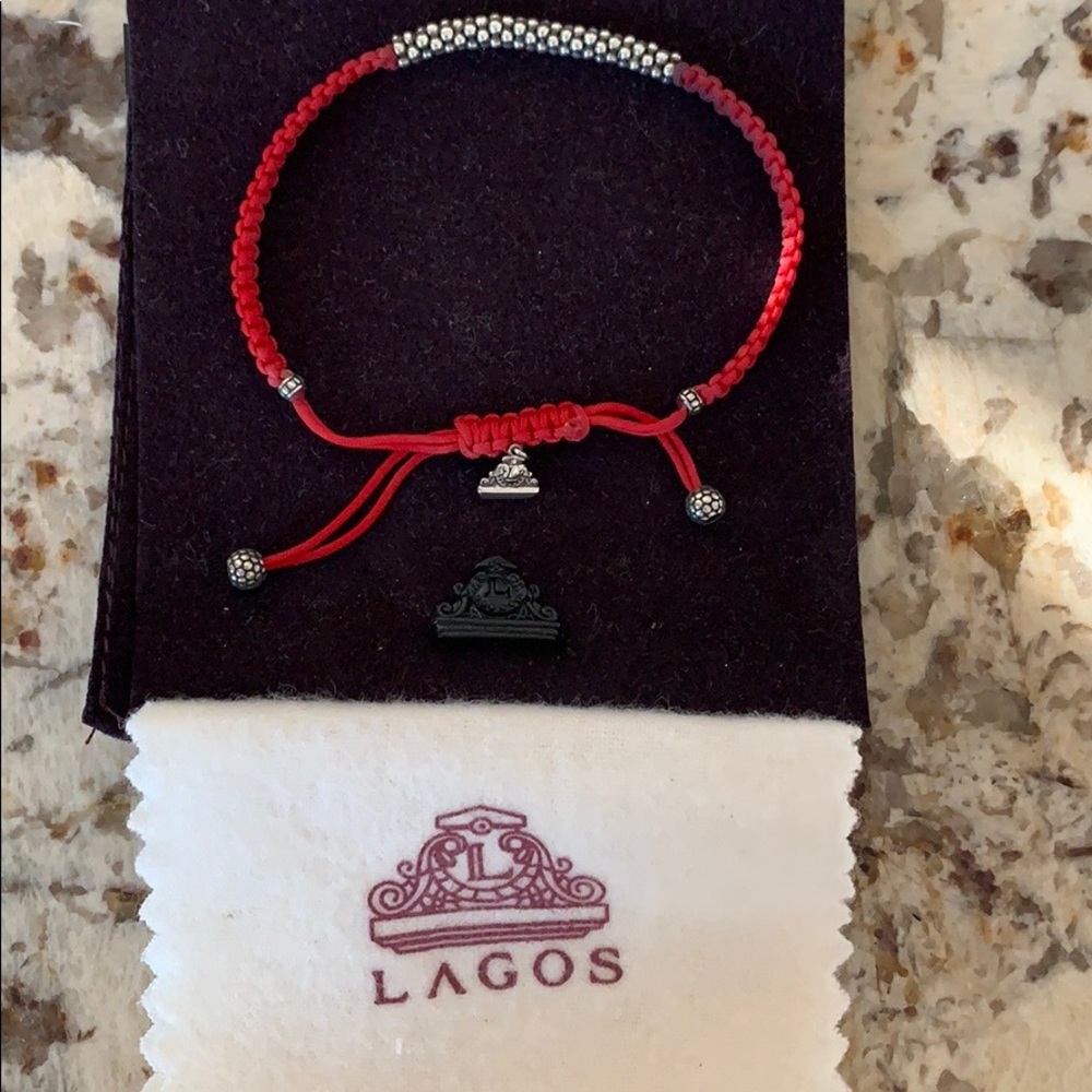 LAGOS CAVIAR  string bracelet
